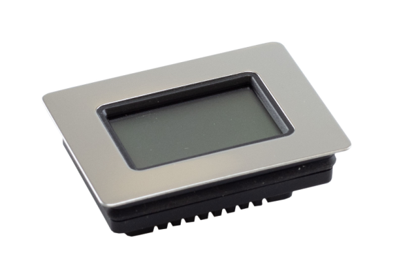 Digital Hygrometer eckig silber